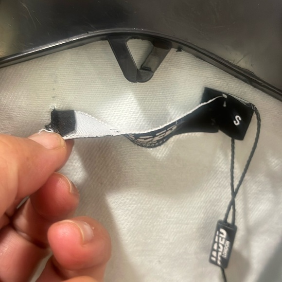 Jaded London Graffiti Blue Jean denim jacket oversized Small urban street wear - Picture 6 of 16